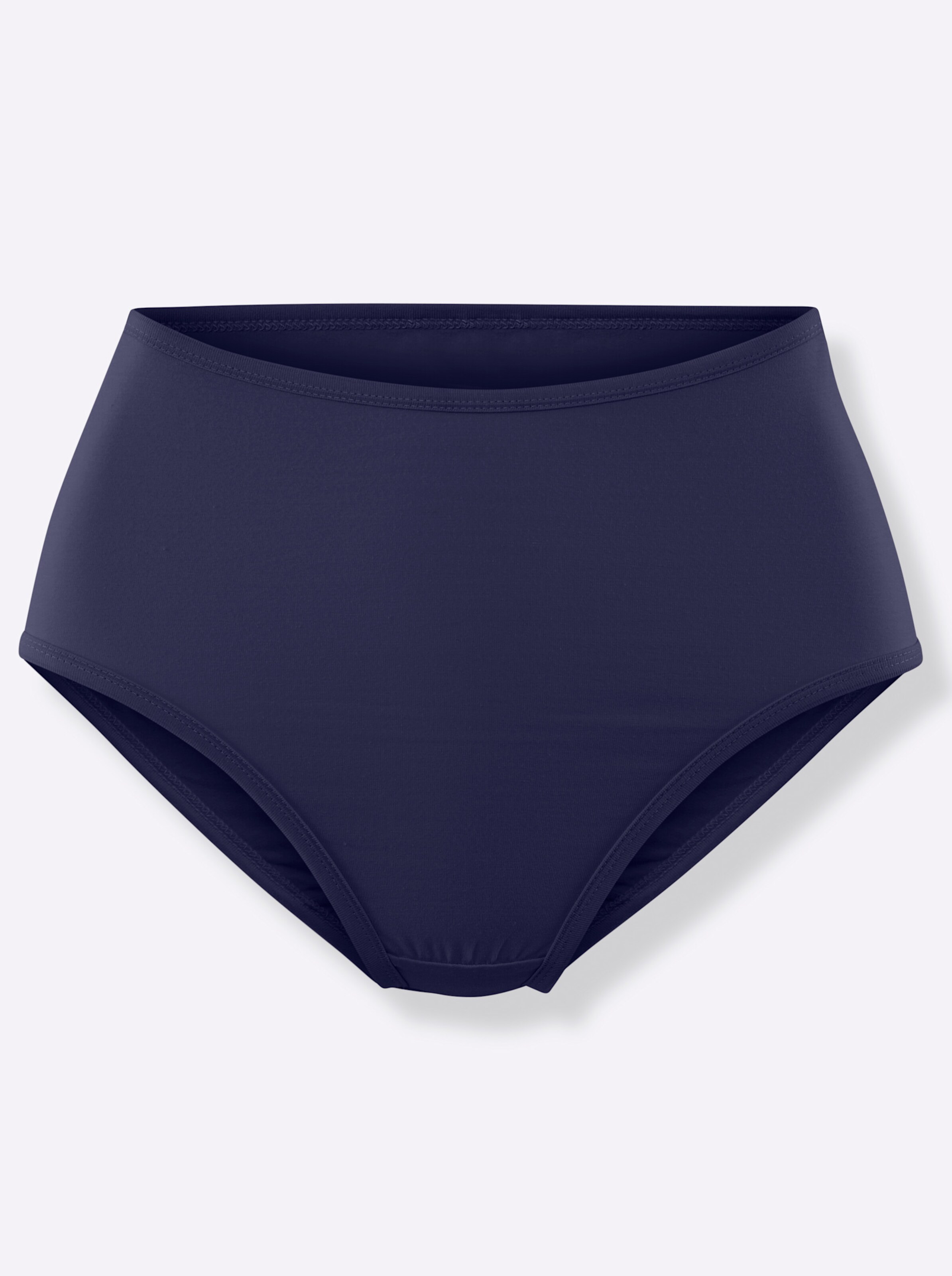 wäschepur Taillenslip in bleu + marine + bordeaux