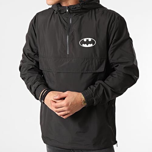 Coupe-Vent Back Logo Noir