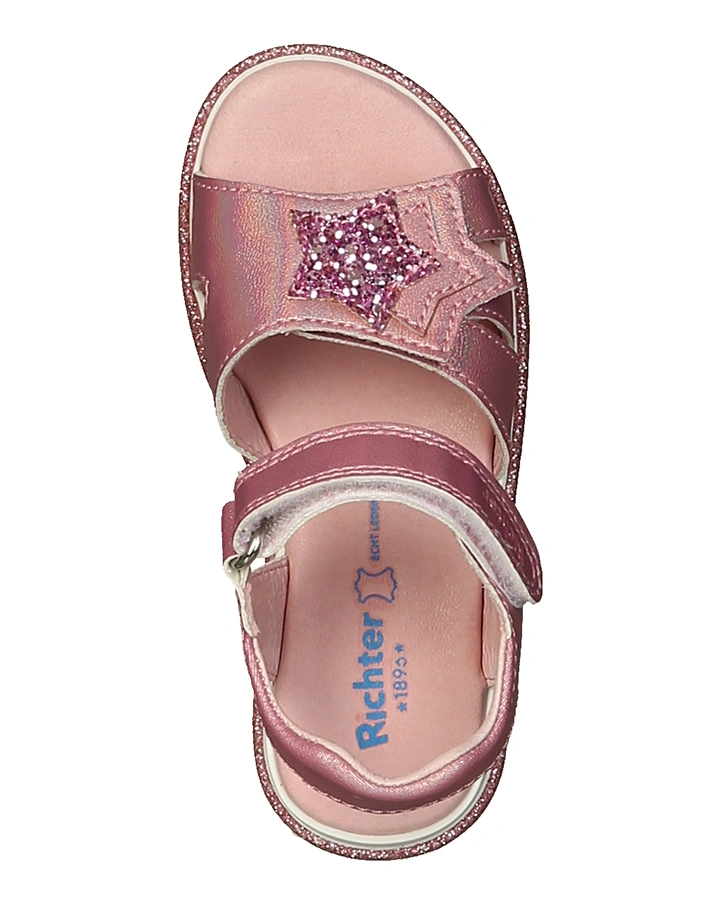 Sandalen LUCIA GLITTER in candy metallic