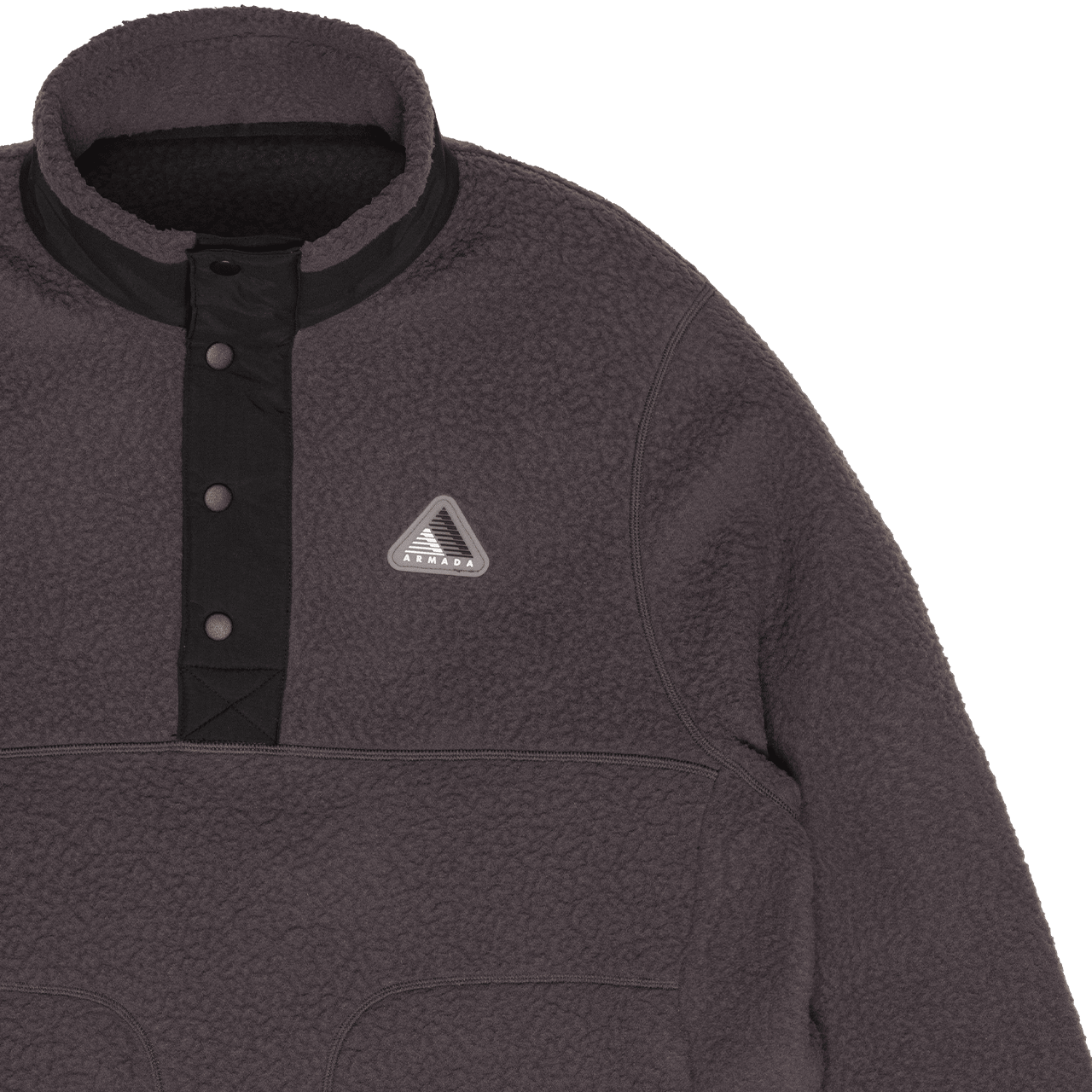 Armada Skiwear Fleece Popover KENLEM anthracite-black | Midlayer & Fleecejacken | Skibekleidung | Herren | XSPO-Fashion