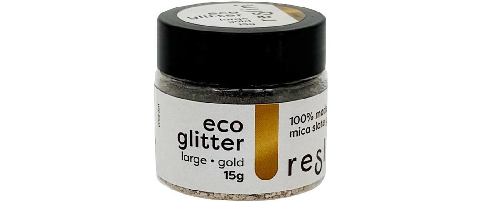 Farbpigmente Glitzer Large, GoldGrosse Glitzerstücke