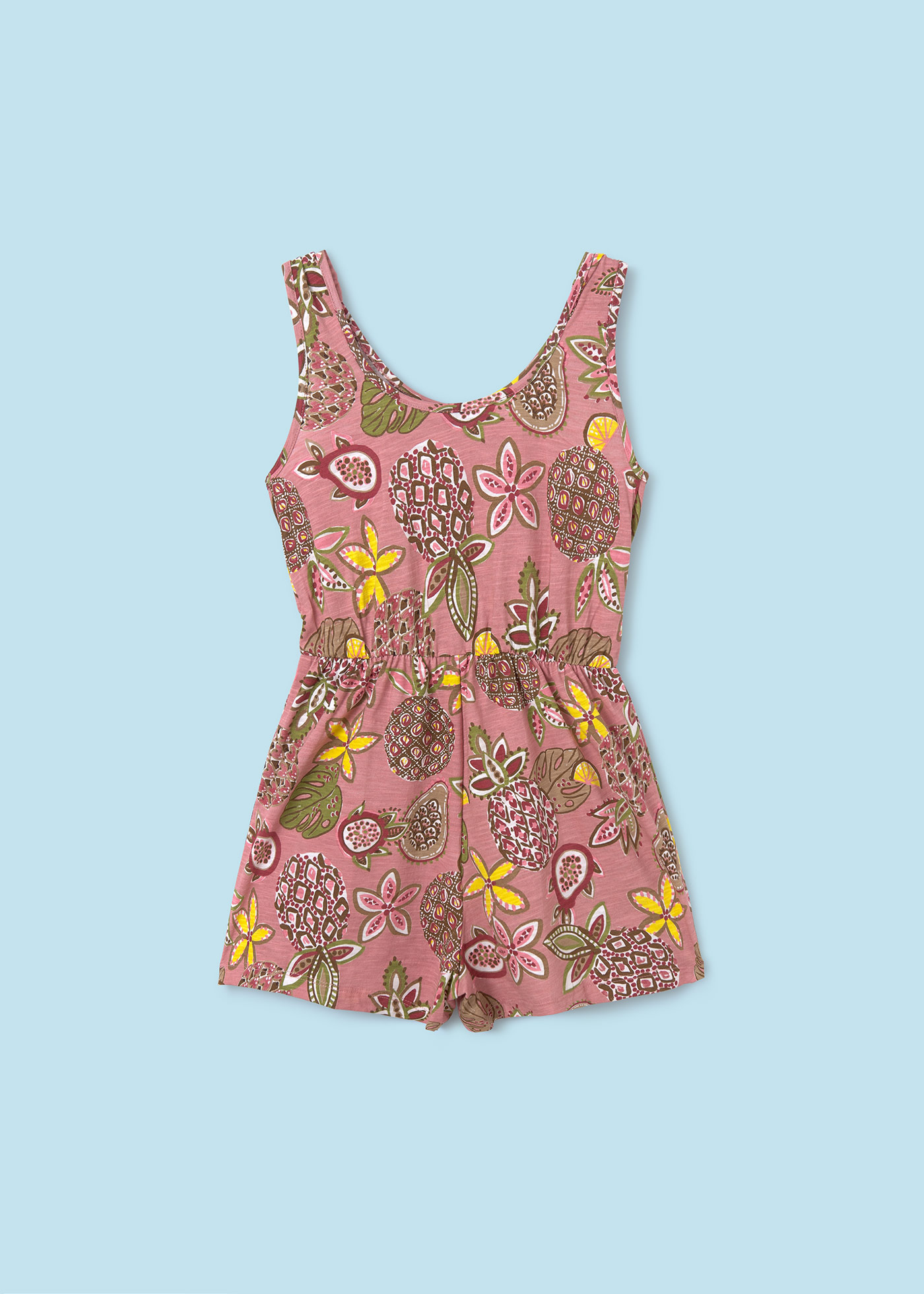 Macacão estampado Better Cotton para meninas