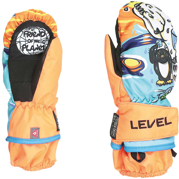 Moufle ski LEVEL ANIMAL MITT REC ORANGE