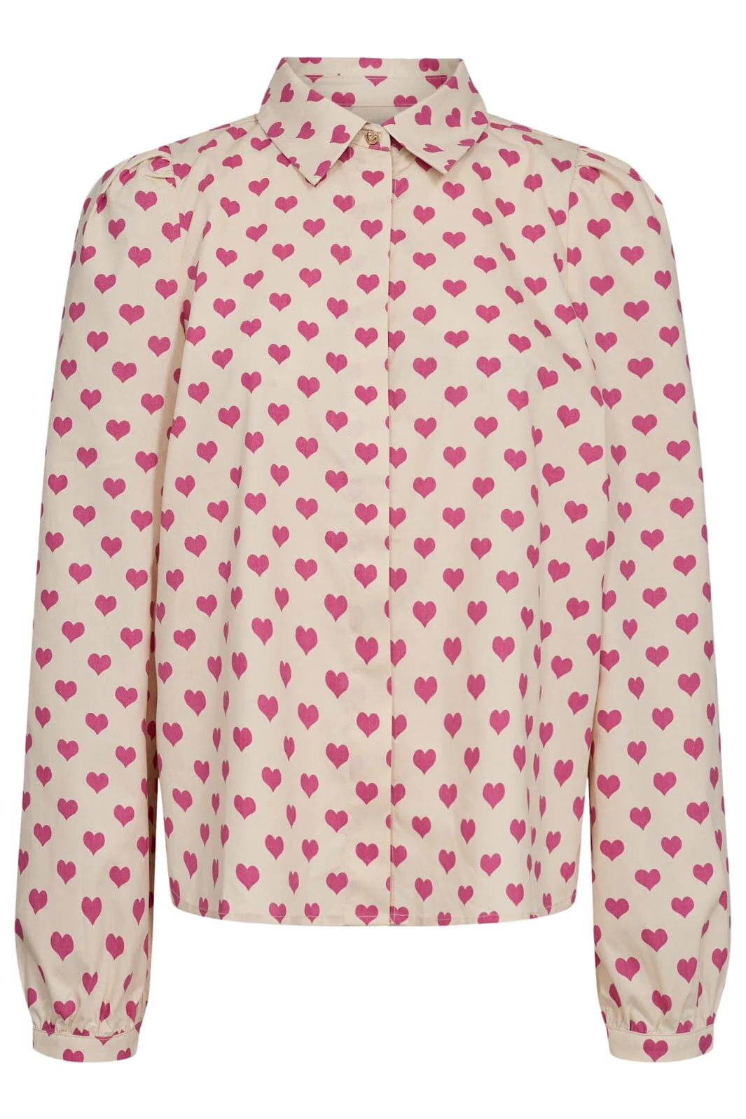 Liberte Flora-Ls-Blouse pink heart