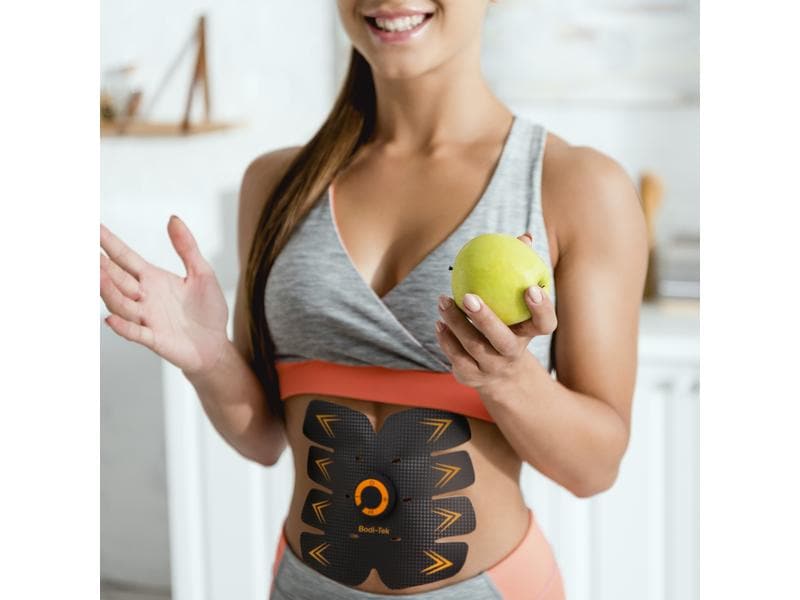 Bodi-Tek Elektrostimulationsgerät Ab Trainer Bauchtrainer zur elektrischen Muskelstimulation