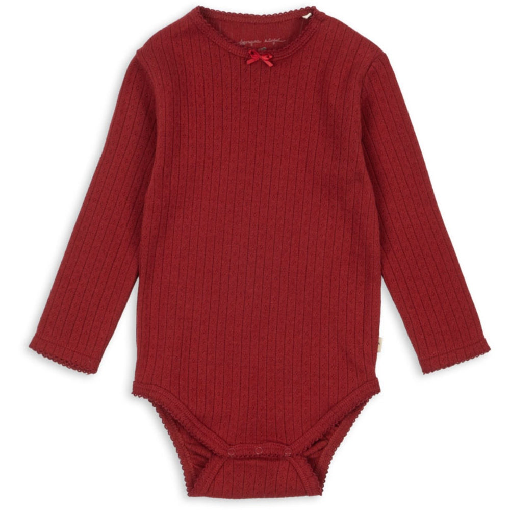 Køb Konges Sløjd Red Dahlia Minnie Body Gots