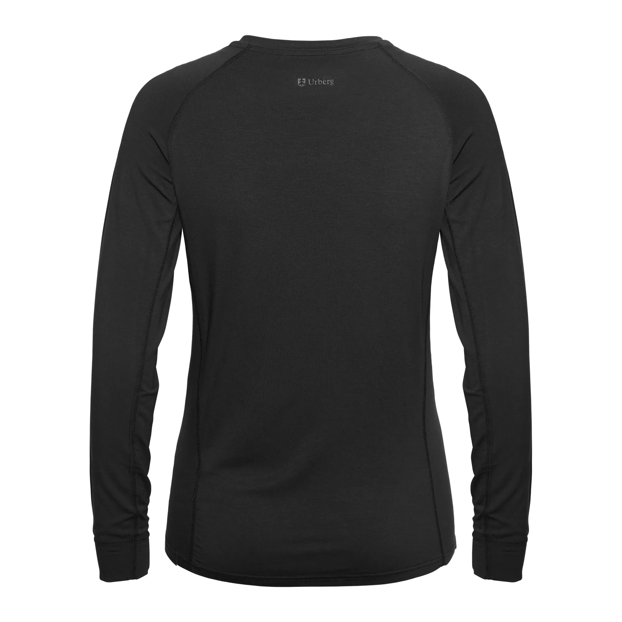 Urberg Women's Solid Tree Base Layer Top Black Beauty