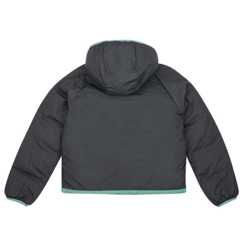 The North Face - BOYS NORTH DOWN REVERSIBLE HOODED JACKET - Noir / Vert