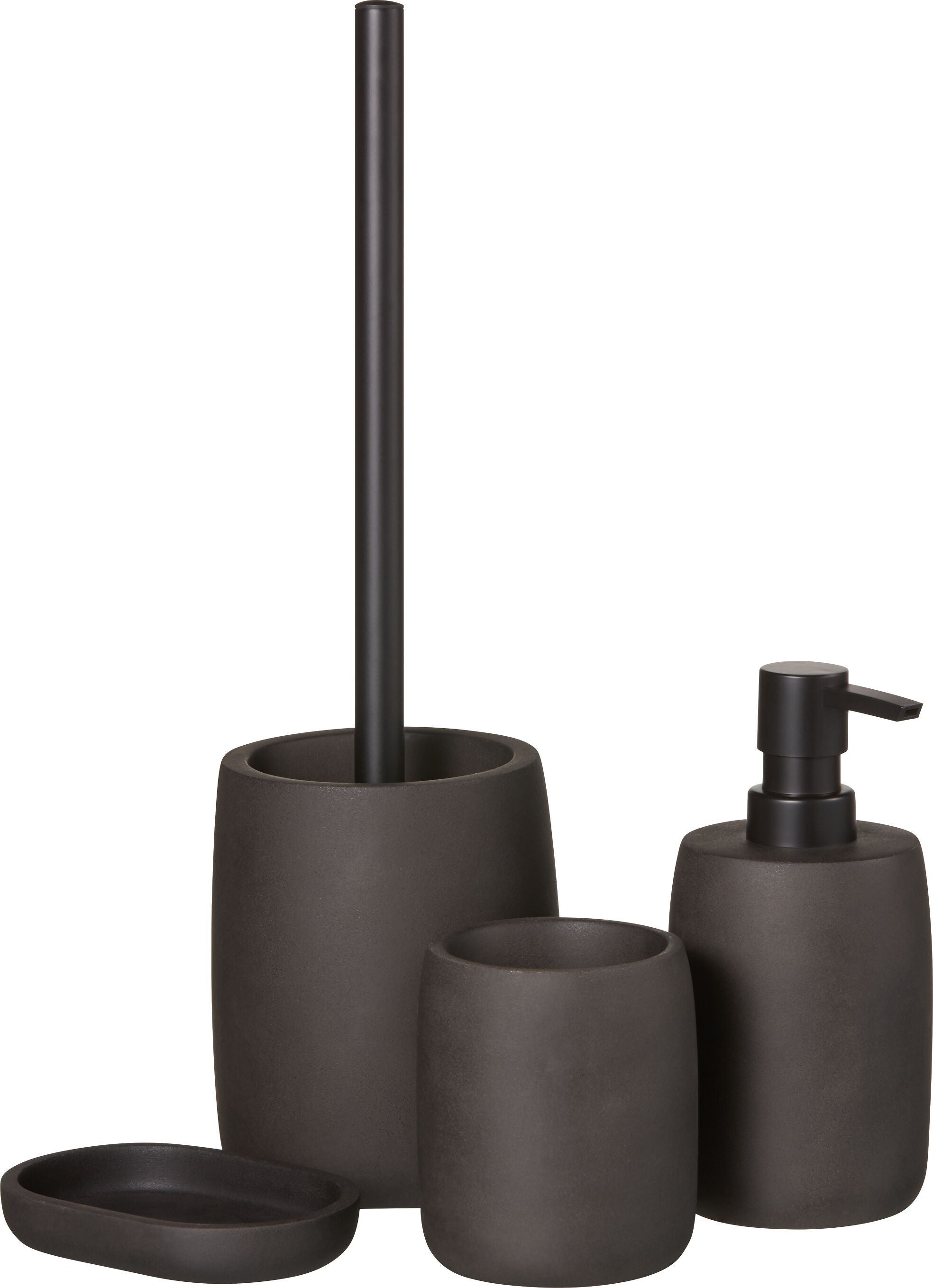 RIO WC Bürste - Schwarz / H: 36.0 cm