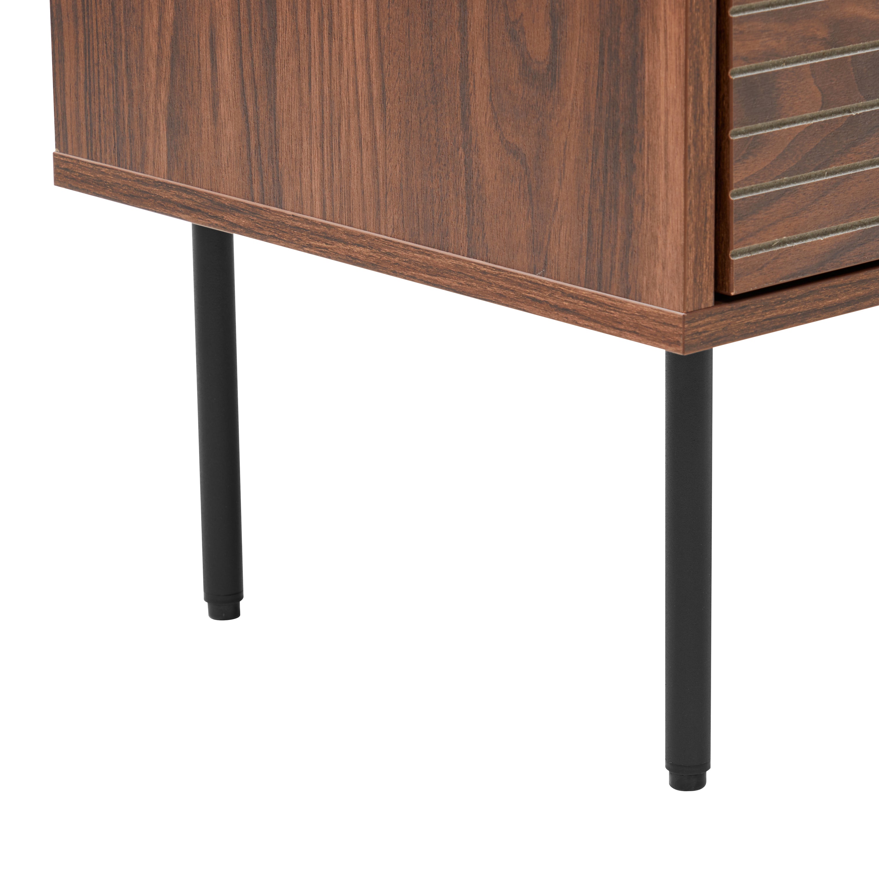 by fonQ Tier Tv-meubel - Walnut