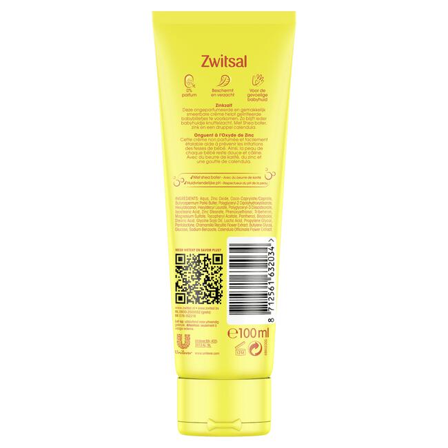 Zwitsal Baby Zinkzalf Huidverzorging 100 ML