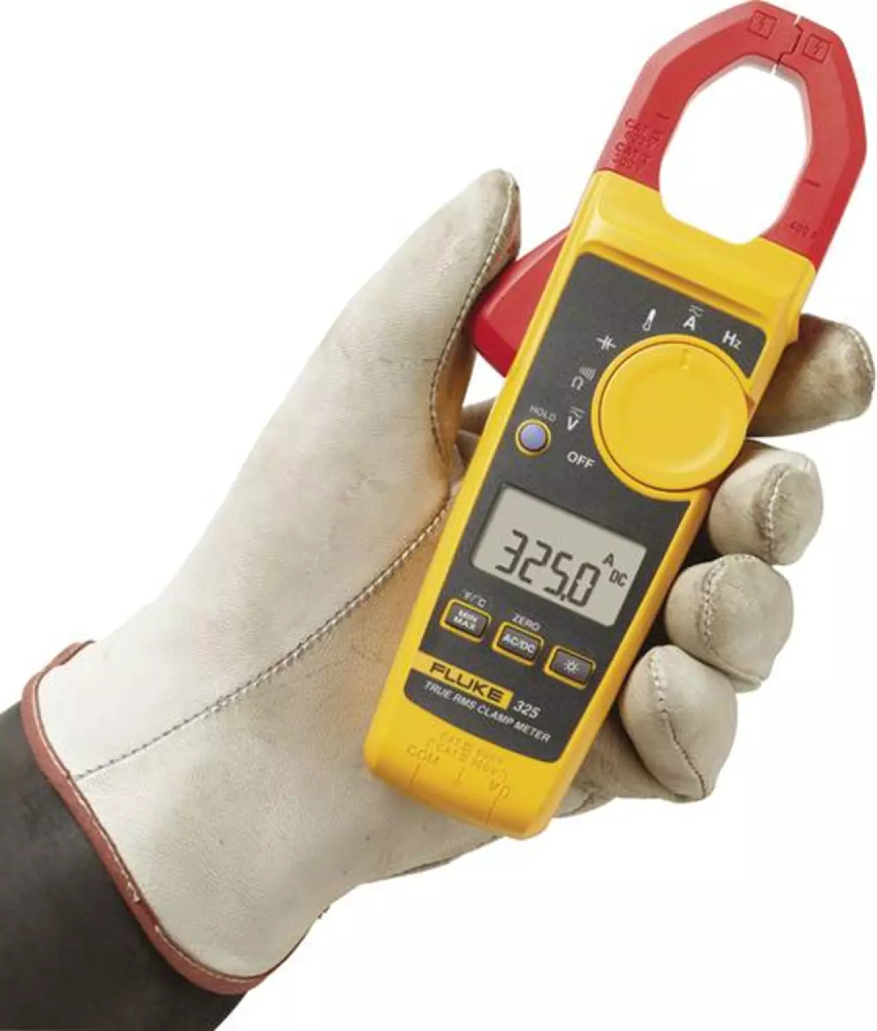 Fluke 325 True-RMS Stroomtang met temperatuurmeting - AC/DC 600V & 400A