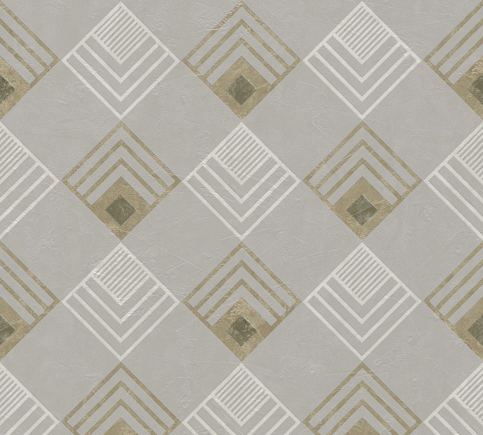 Vliestapete NEW LIFE - grau-beige - 10 Meter