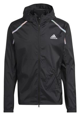 Veste imperméable adidas running Marathon Noir Homme