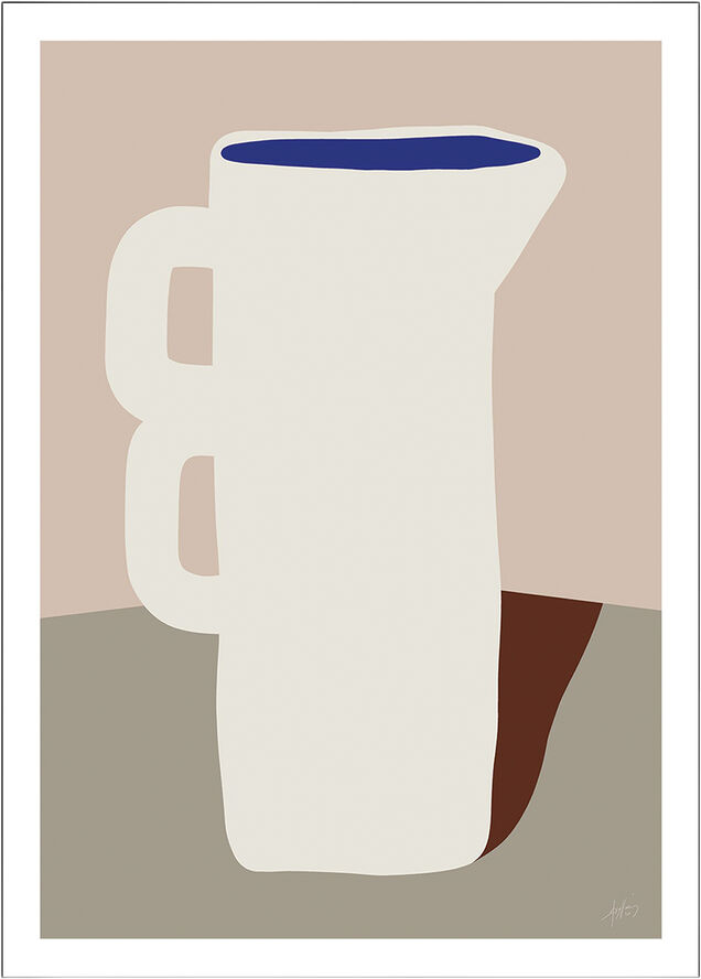 Poster & Frame pottery-06 Flerfarvet