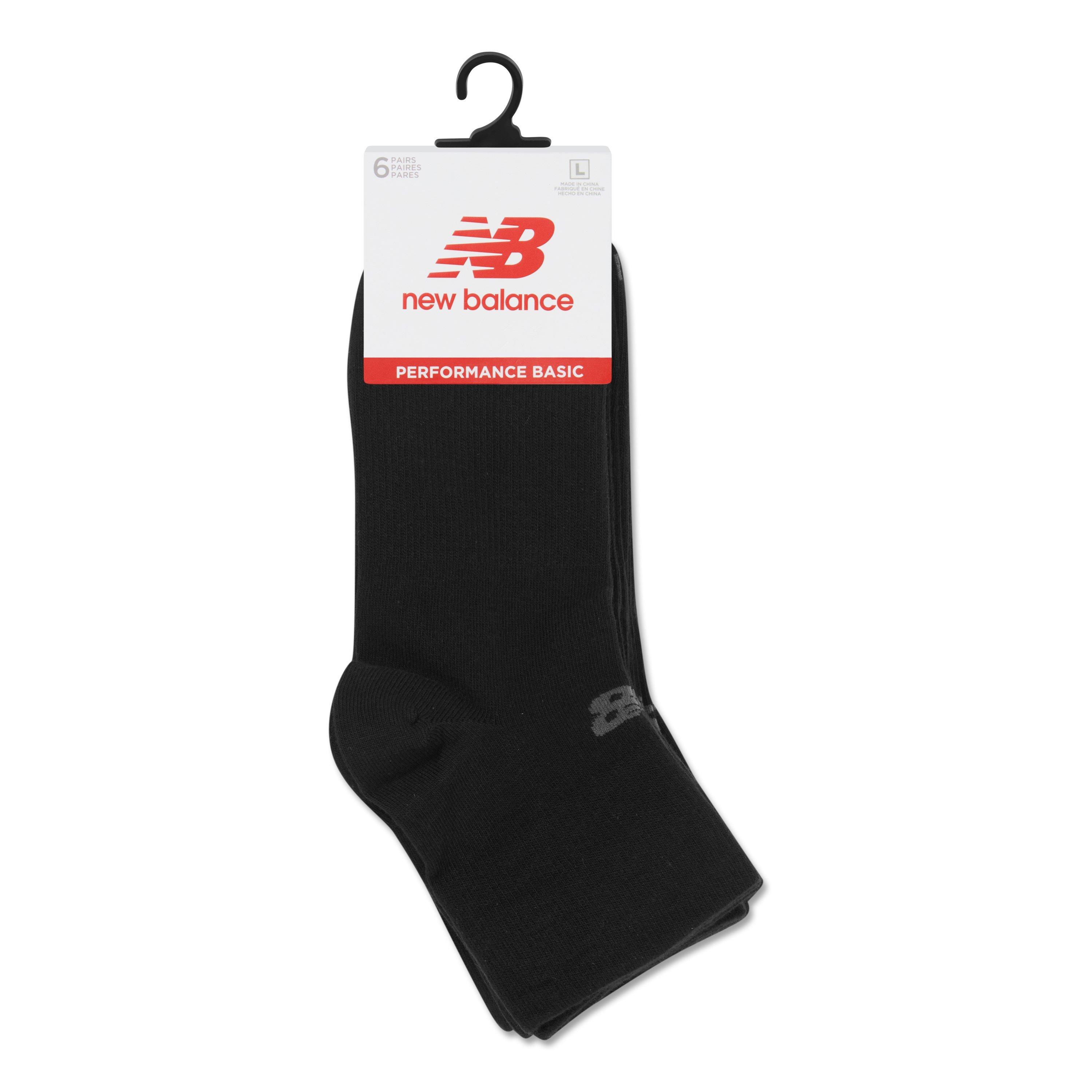 New Balance NB 6 Pack of Ankle Socks