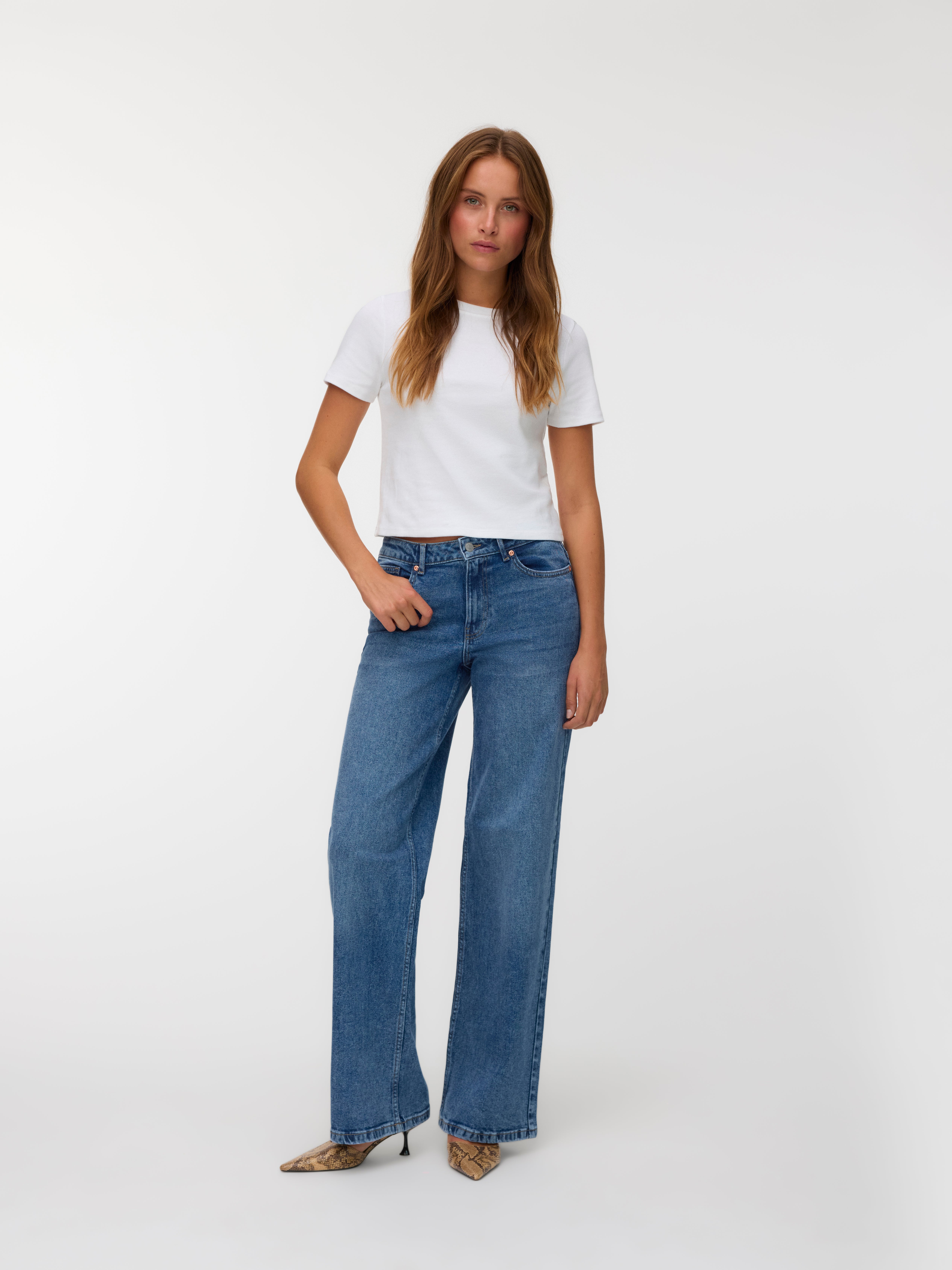 VMMIRA Mid rise Wide fit Jeans