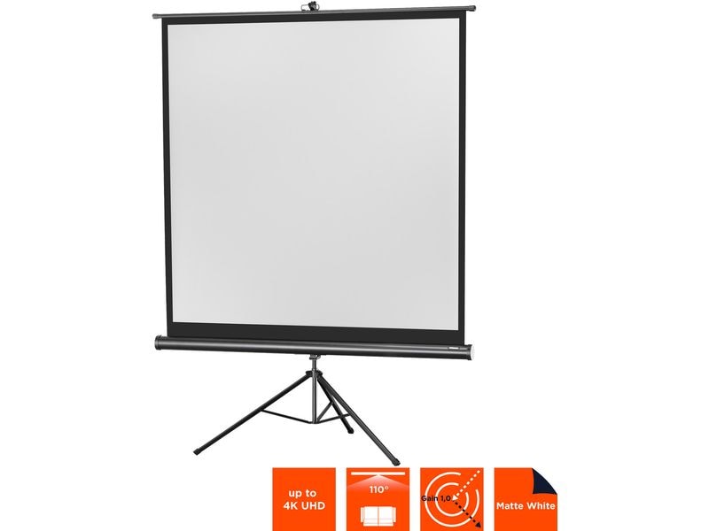Celexon Stativleinwand Eco 133x133cm 1:1 Stativleinwand Economy 133 x 133 cm