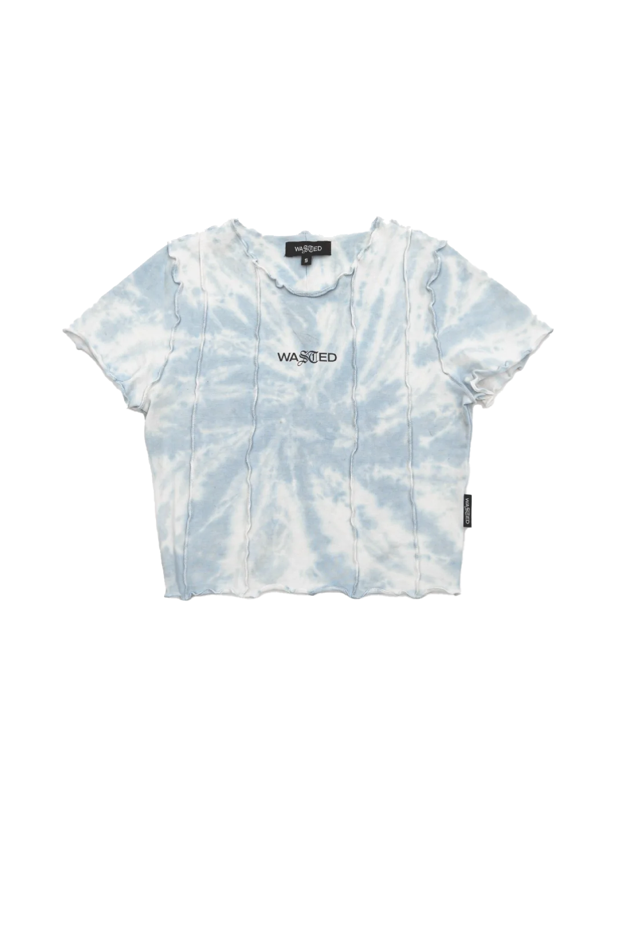 WASTED Top en coton mélangé DESTINY Bleu