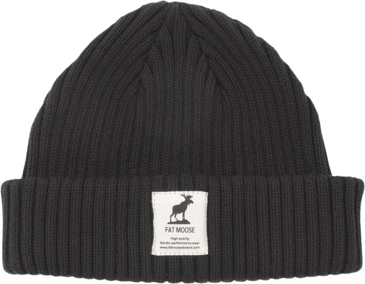 Fat Moose Fat Beanie Black