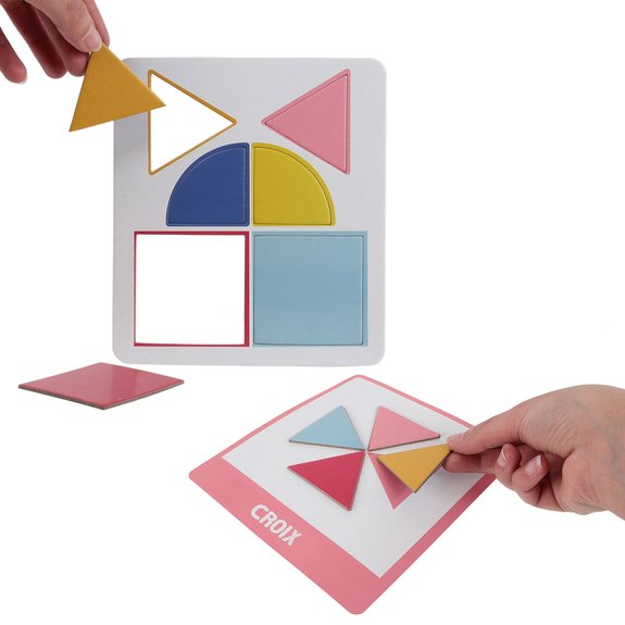 Cartes éducatives - Les formes géométriques