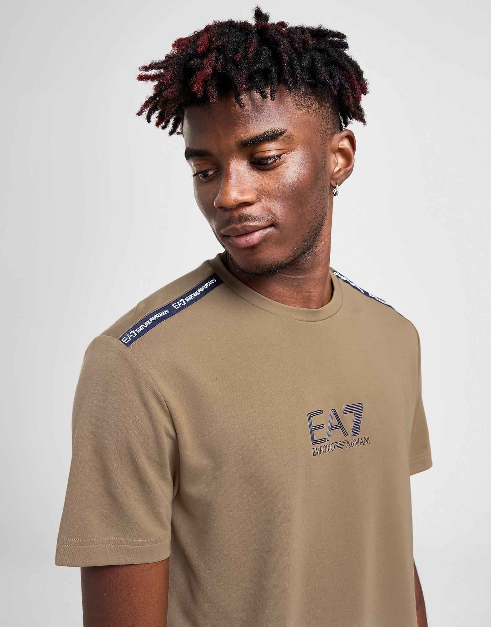 EA7 Emporio Armani T-shirt Shoulder Tape Homme
