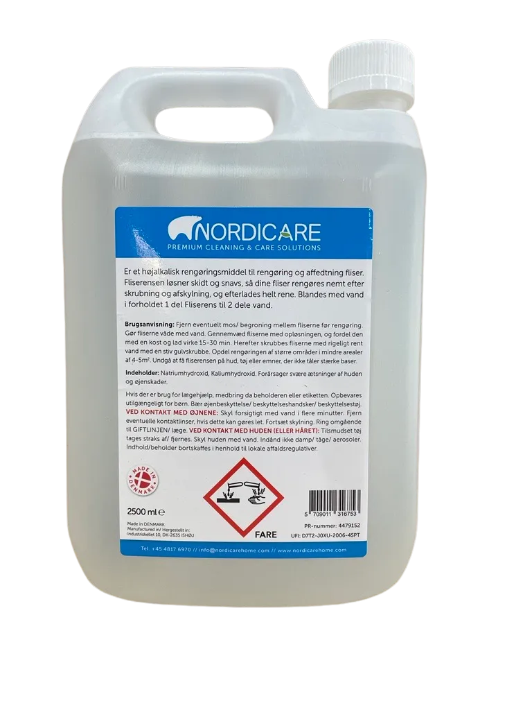 NordiCare Flise-/Stenrens - 2,5 liter