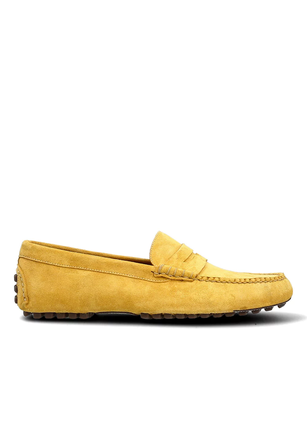 BUCK DRIVER VELOURS JAUNE
