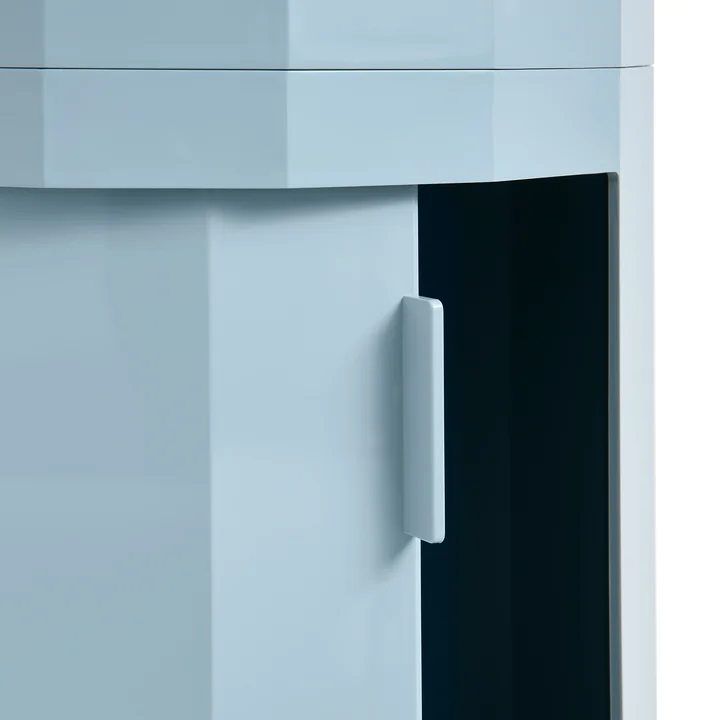 HAY - Facet Container, hoch, misty grey