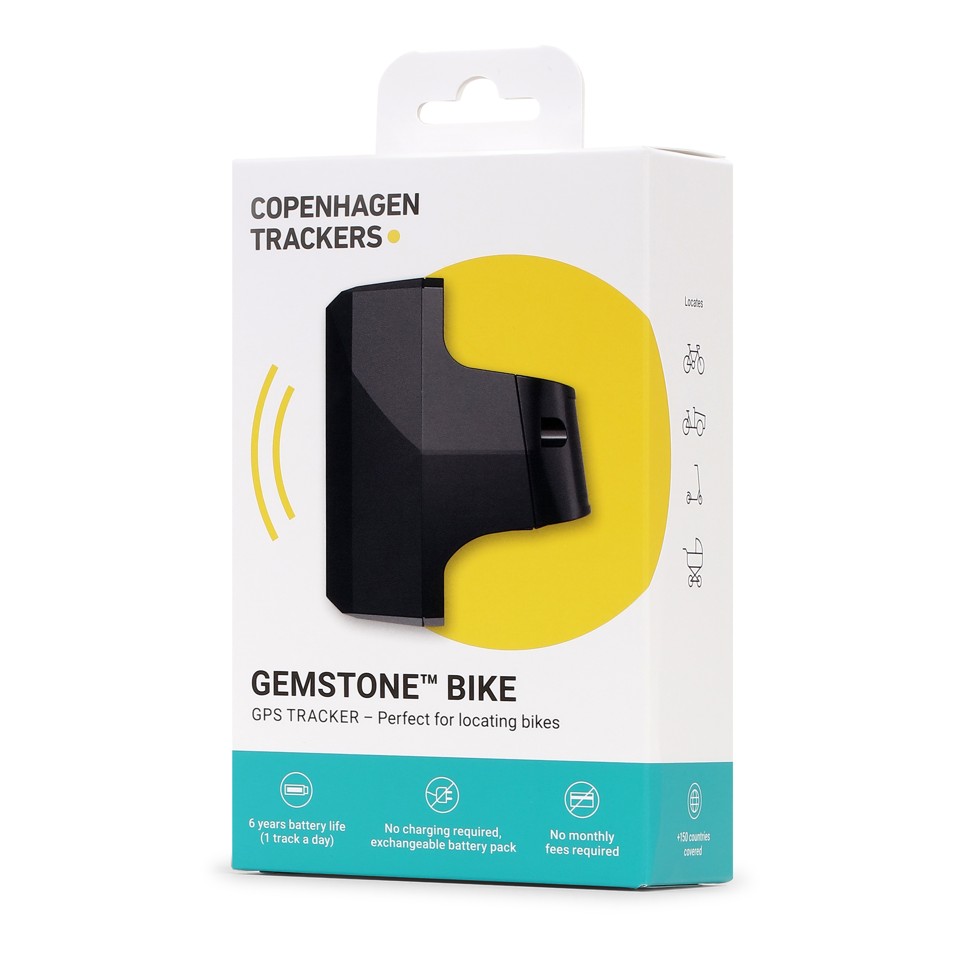 Copenhagen Trackers - Gemstone Bike GPS Tracker