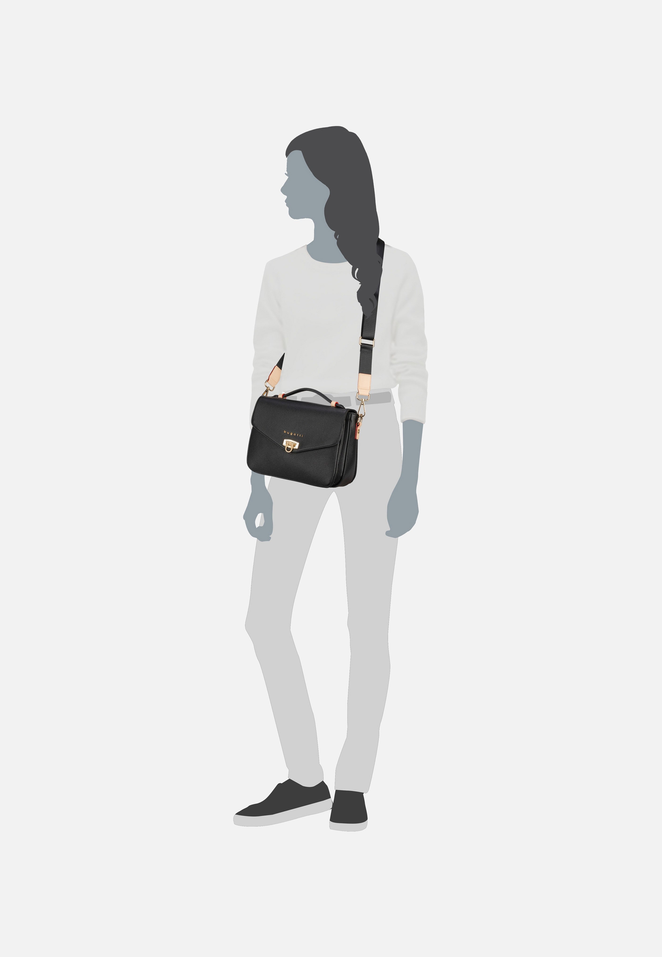 Ella Classic Bag Schwarz - Crossbody Bag