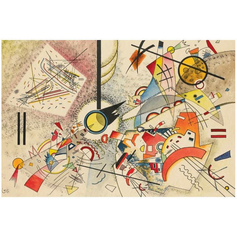 Puzzle 1000 pièces - Kandinsky - Ohne titel 1923