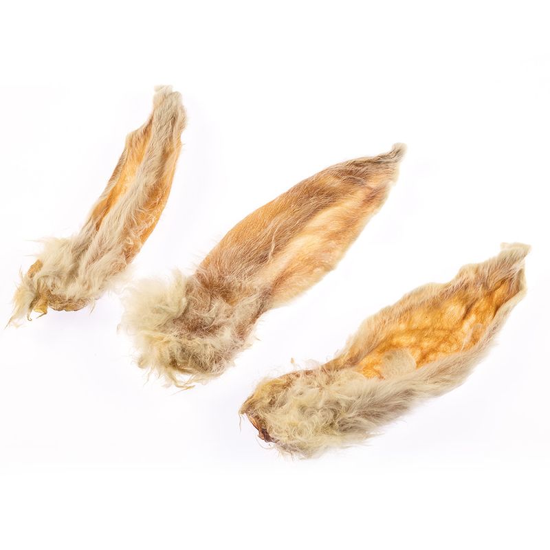 Oreilles de lapin Dokas avec poils