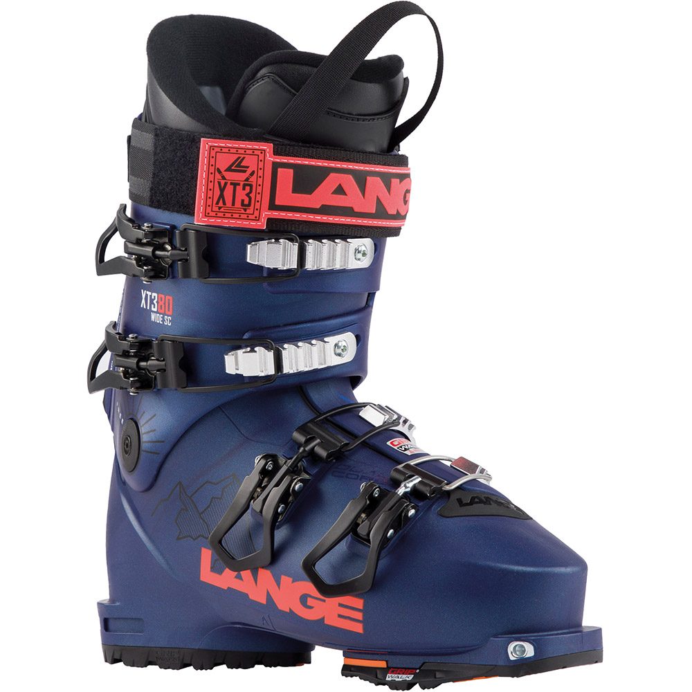 Lange XT3 80 Wide SC GripWalk® Alpin Skischuhe Kinder blau