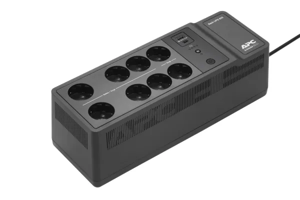 APC Back-UPS BE850G2-GR - UPS - AC 230 V - 520 Watt - 850 VA - output-stikforbindelser: 8 - sort