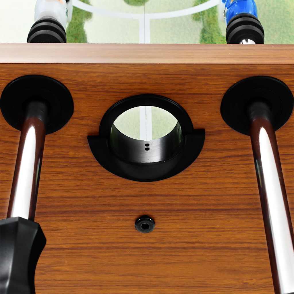 vidaXL Tafelvoetbaltafel, staal, 60 kg, 140x74,5x87,5 cm