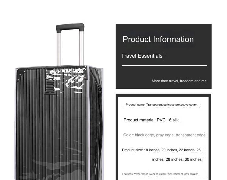 Worthbuy - PVC-bagagehoes (verschillende ontwerpen)