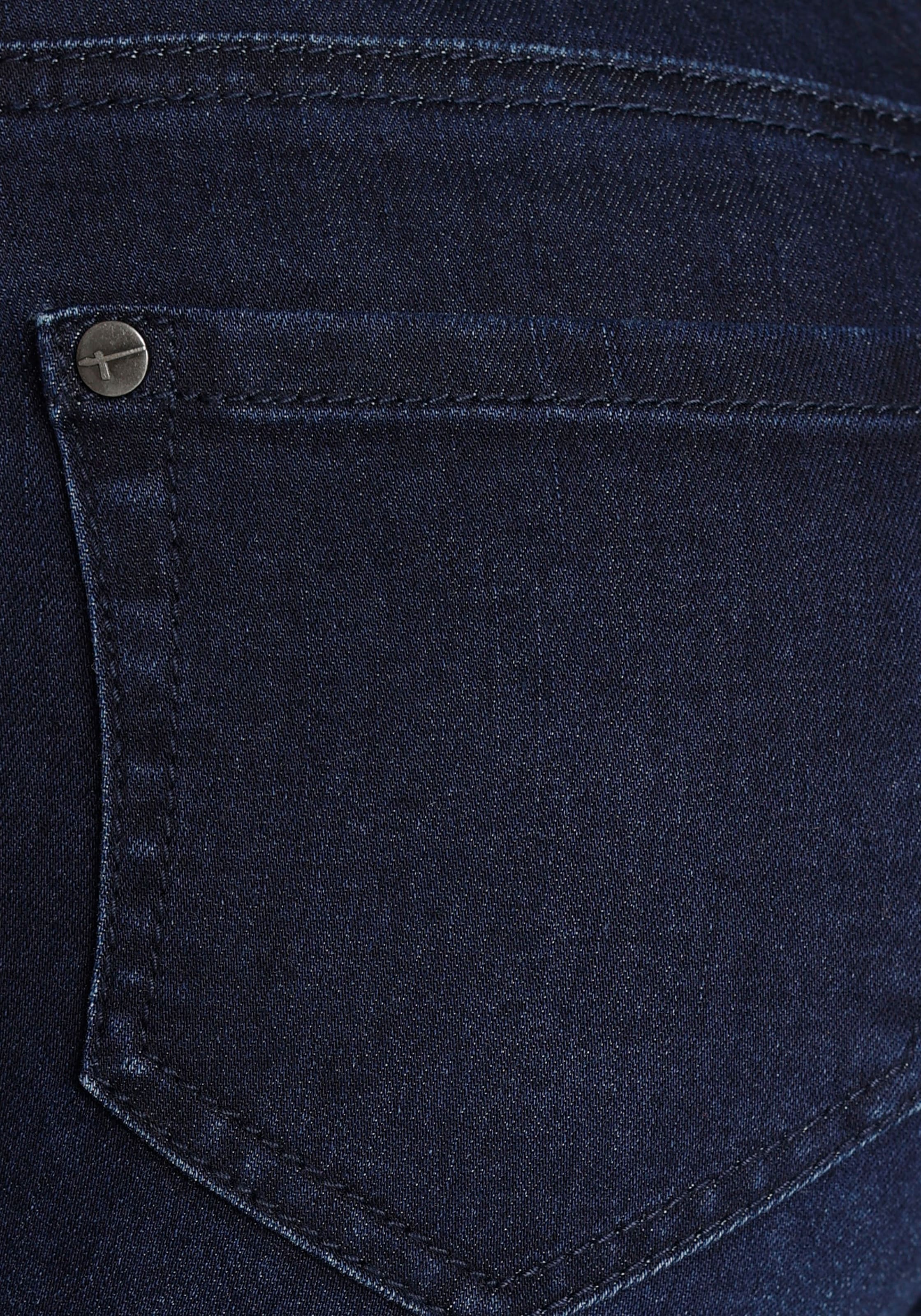 Tamaris Bootcut-Jeans , normale Leibhöhe,  Bootcut,  mit ausgestelltem Bein
