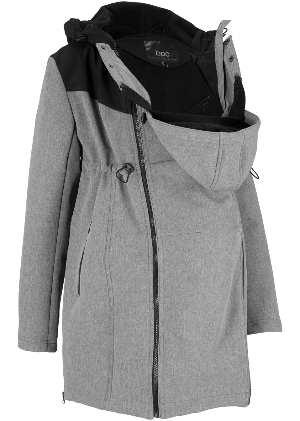 Veste softshell de grossesse et de portage