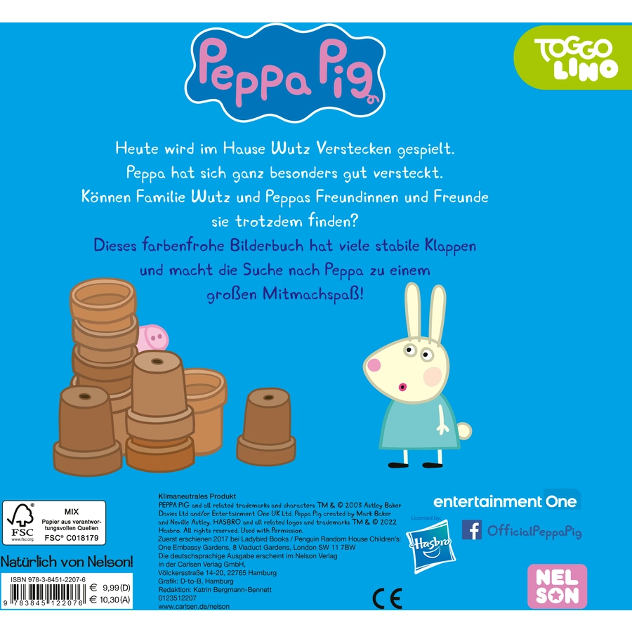 Carlsen Peppa Pig: Peppa: Wo ist Peppa?