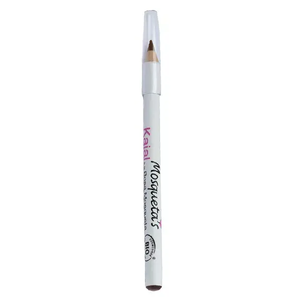 Mosqueta's Crayon Yeux Khajal Brun à la Rose Musquée Bio 1,14g