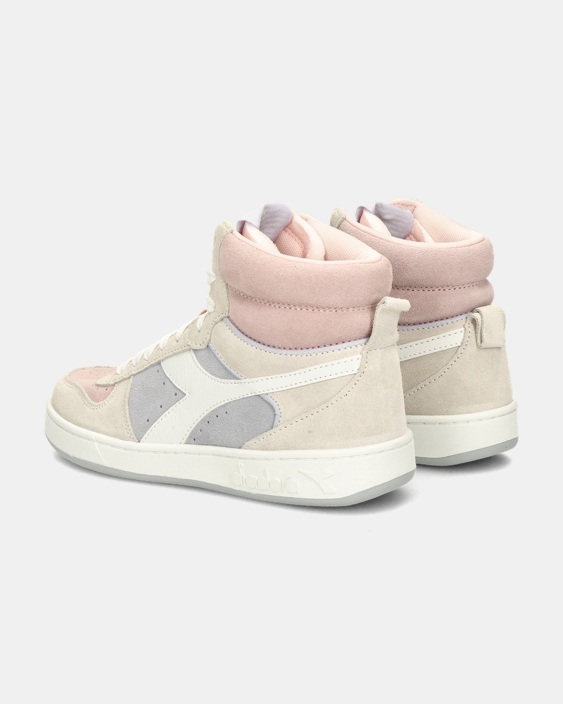 Diadora Magic Basket Mid Hoge sneakers  - roze