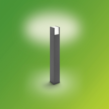 Philips tuinpaal Arbour geïntegreerde LED 77 cm 4W 800 lm antraciet