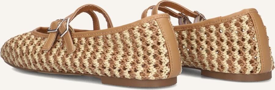 AYANA Ballerina Dames L12469 Maat: 40 Materiaal: Textiel Kleur: Bruin