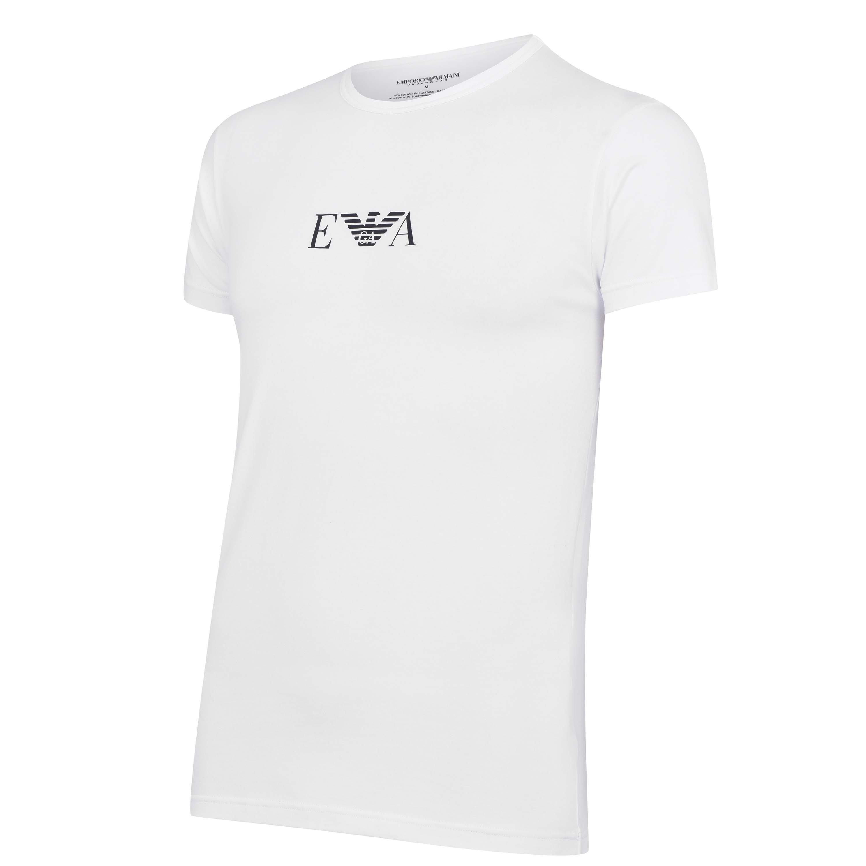 Emporio Armani 2 Pack Chest Logo T Shirt
