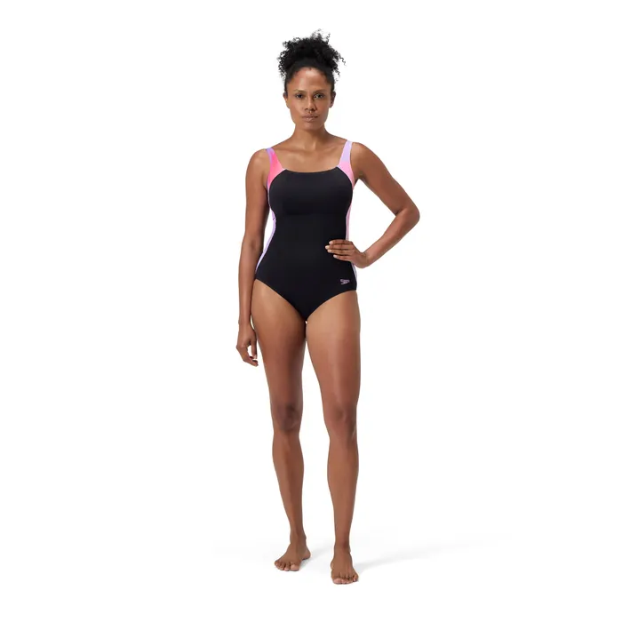 Speedo ECO Lunalustre Printed Shaping Badpak Dames