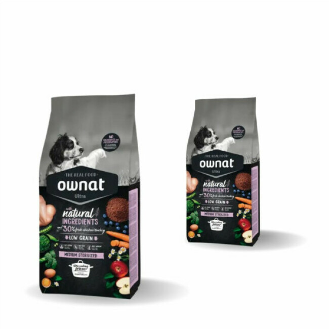 Croquettes Ownat Ultra Sterilized Medium pour chien adulte stérilisé