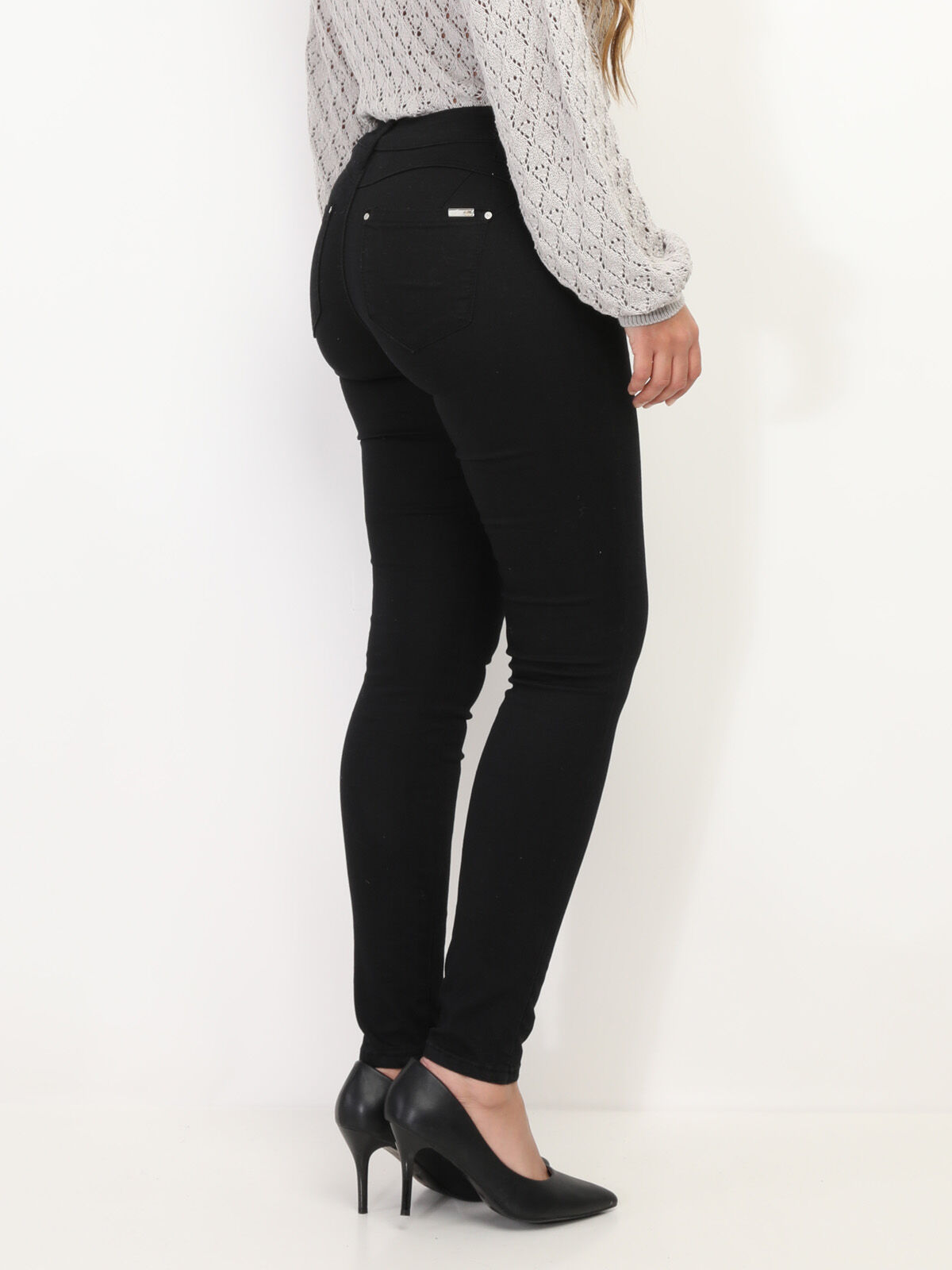 Jeans skinny Push-Up- Noir