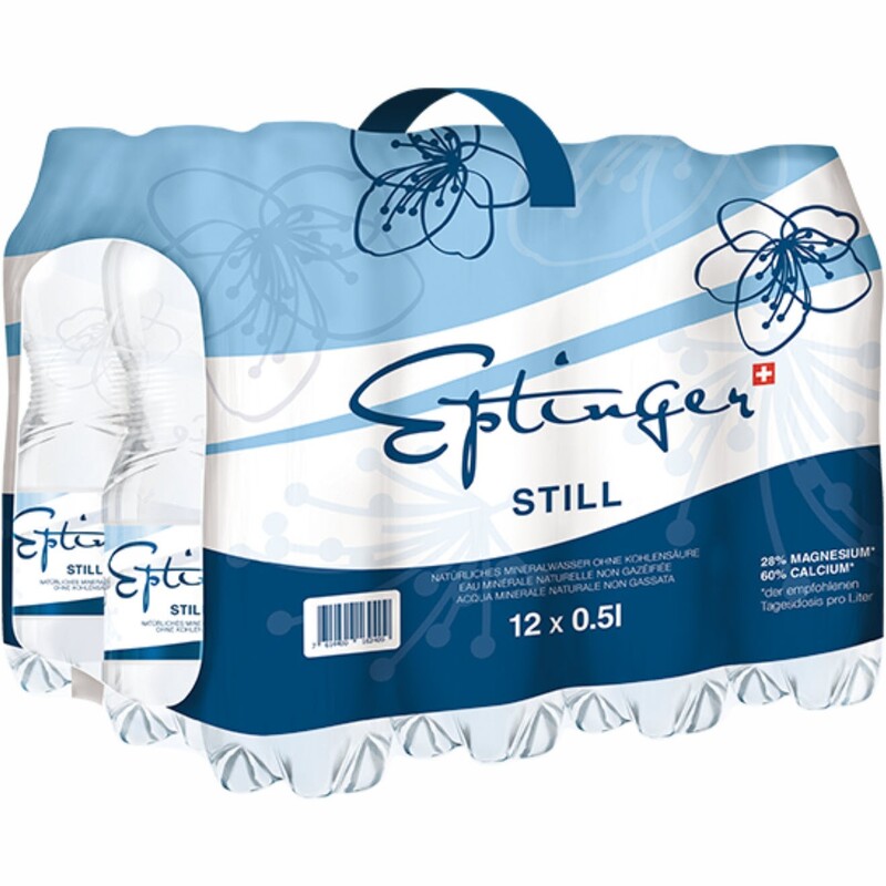 Eptinger Wasser Blau, ohne Kohlensäure, 50 cl, 12 Stück