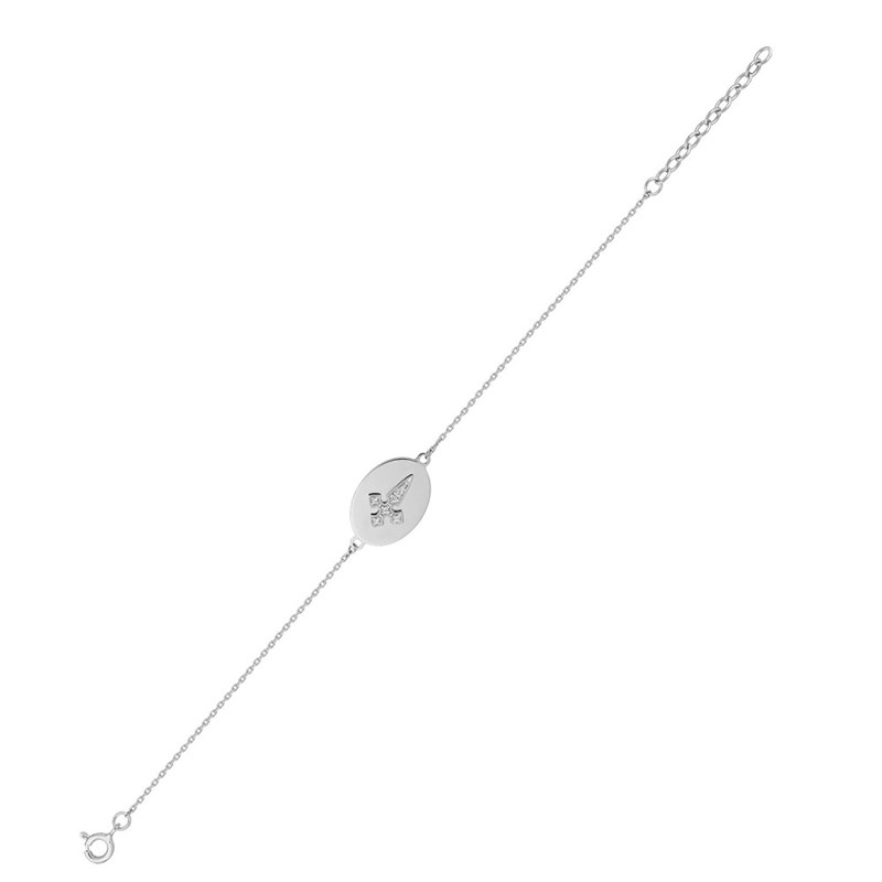 Bracelet Femme - Argent 925 - Longueur : 18 cm